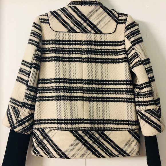 Ci Sono /Cavalinini Wool Blend Jacket - knit cuffs - Picture 8 of 10